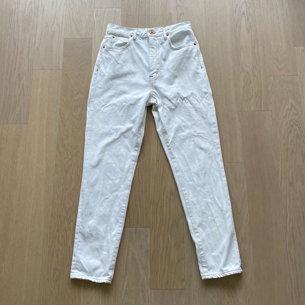 Slvrlake Beatnik Ankle Jeans In Ivory
